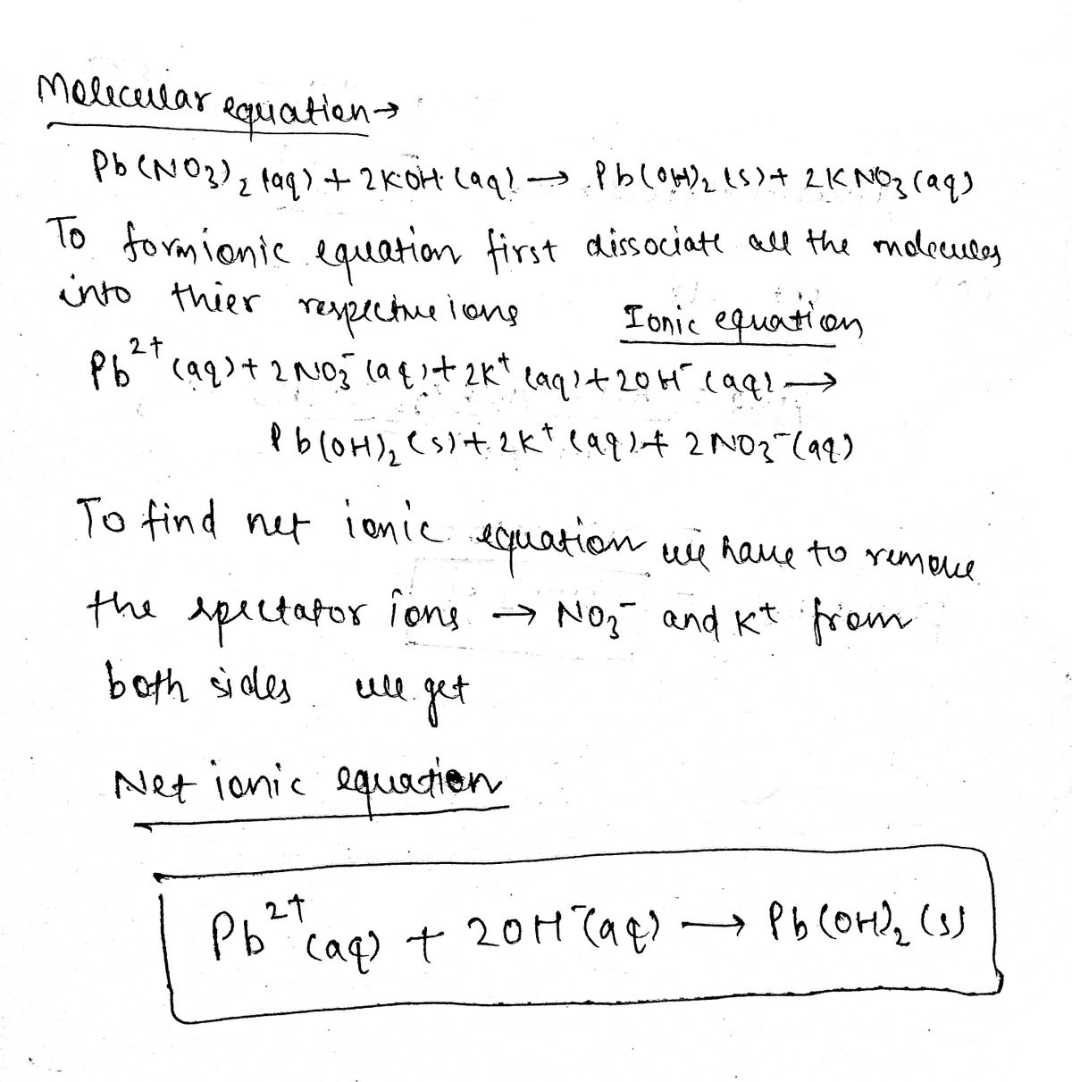 Chemistry homework question answer, step 1, image 1